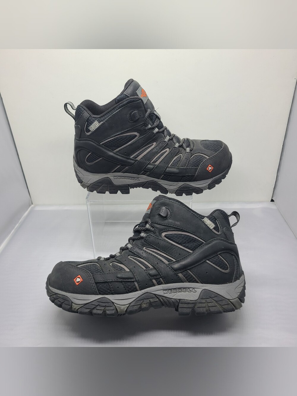 Merrell Black Moab Vertex Waterproof Comp Toe Work Boots Size - Men size 7
